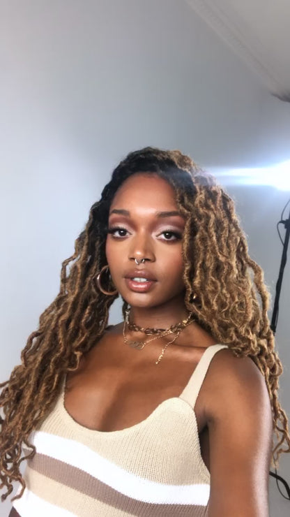 Beach Locs in Hot Fudge 22"®