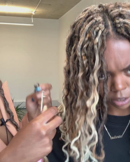 Boho Mermaid Locs in Iced Latte 14"®