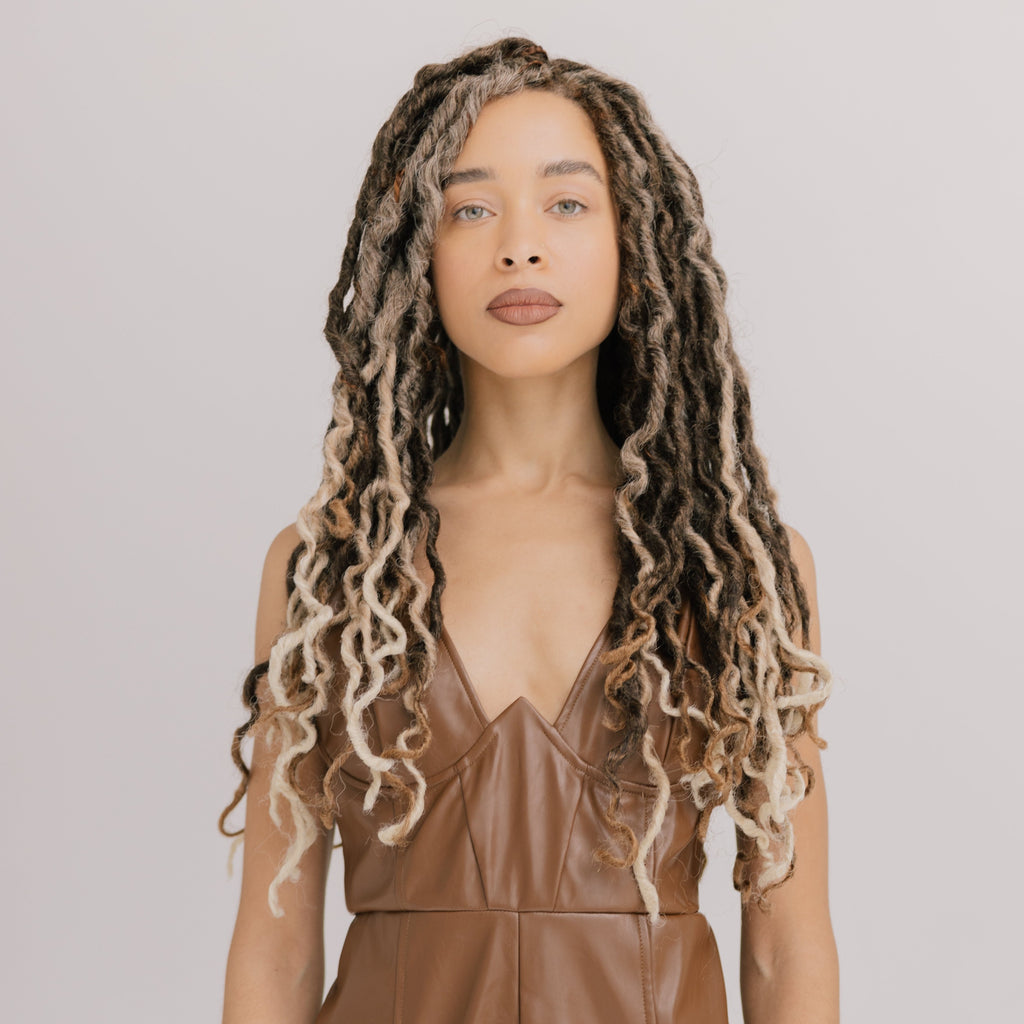 Boho Goddess Locs in Iced Latte 22"®