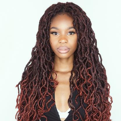 Boho Goddess Locs in Flames® 22"