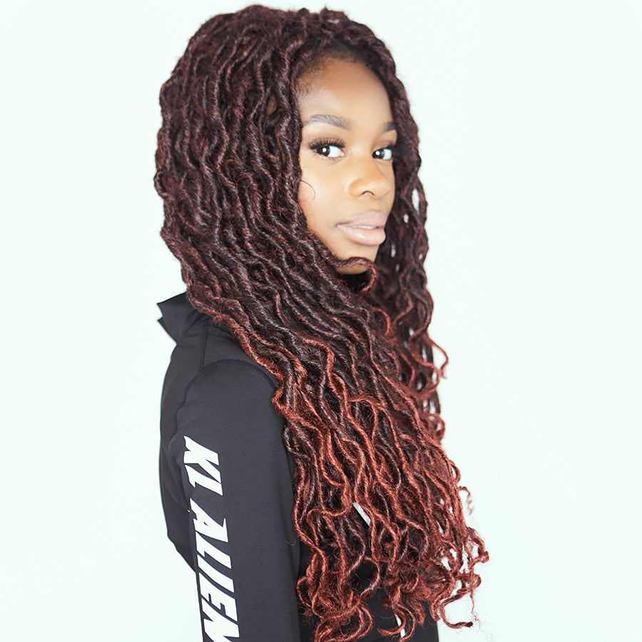 Boho Goddess Locs in Flames® 22"
