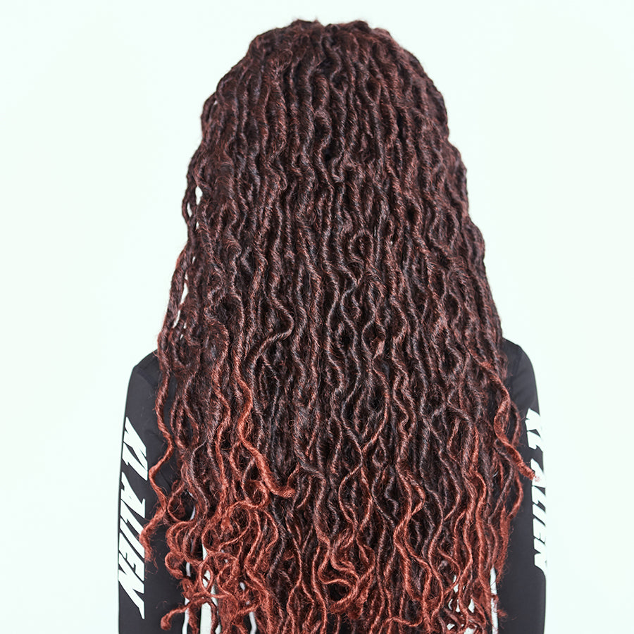 Boho Goddess Locs in Flames® 22"