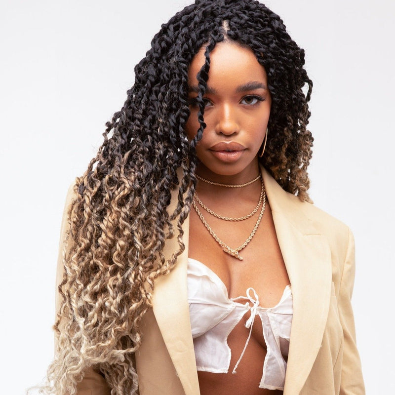 Boho Majesty Passion Twists in Lit 18"®