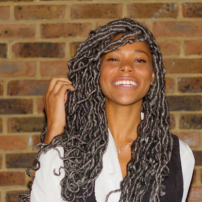 Boho Goddess Locs in Storm 22"®