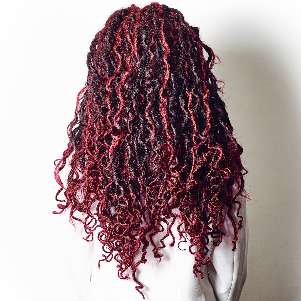 Boho Mermaid Locs in Hot Sauce 22"®