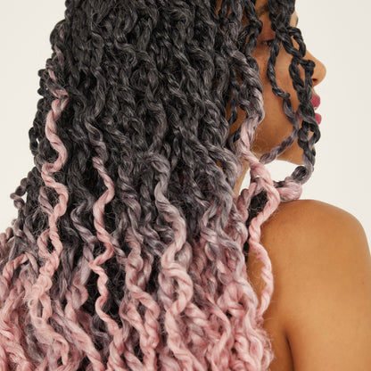 Boho Majesty Passion Twists in Candy Pink 18"®